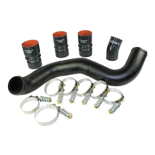 Intercooler Hose & Clamp Kit w/Intake Pipe Ford 6.0L Power Stroke 2003-2007 BD Diesel