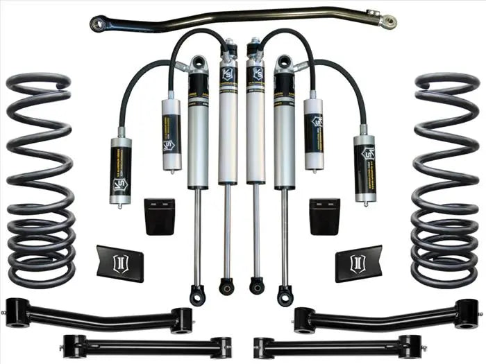 ICON 2003-12 Ram 2500/3500 4WD 2.5" Lift Stage 3 Suspension System K212503T. - TAMELESS PERFORMANCE