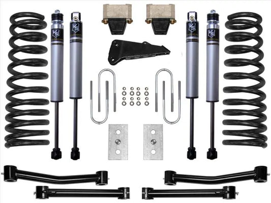 ICON 2003-2008 Ram 2500/3500 4WD 4.5" Lift Stage 1 Suspension System K214500T. - TAMELESS PERFORMANCE