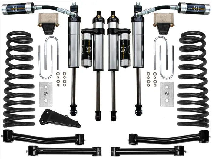 ICON 2003-2008 Ram 2500/3500 4WD 4.5" Lift Stage 3 Suspension System K214502T. - TAMELESS PERFORMANCE