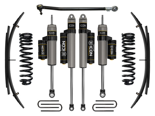 2007-2019 Ford F-250/F-350 4WD Diesel 2.5 Inch Lift Stage 3 Suspension System W/ Expansion Packs Icon Vehicle Dynamics Icon Vehicle Dynamics
