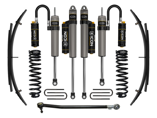 2017-2019 Ford F-250/F-350 4WD Diesel 2.5 Inch Lift Suspension System W/ Expansion Packs Icon Vehicle Dynamics