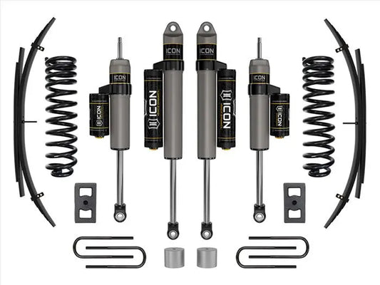 ICON 2023-2024 Ford F-250/F-350 Super Duty 4WD Diesel 2.5" Lift Stage 2 Suspension System w/ Expansion Packs K62562L. - TAMELESS PERFORMANCE