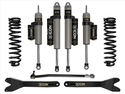 ICON 2023-2024 Ford F-250/F-350 Super Duty 4WD Diesel 2.5" Lift Stage 3 Suspension System w/ Radius Arms K62563R. - TAMELESS PERFORMANCE