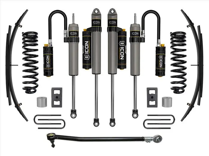 ICON 2023-2024 Ford F-250/F-350 Super Duty 4WD Diesel 2.5" Lift Stage 4 Suspension System w/ Expansion Packs K62564L. - TAMELESS PERFORMANCE