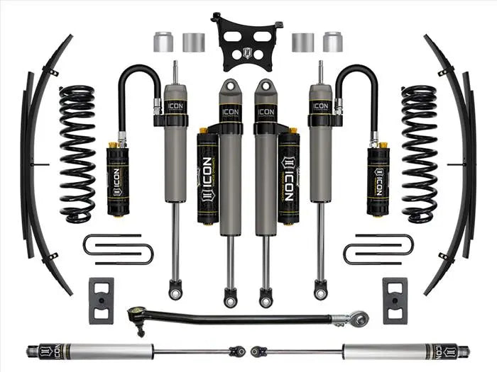 ICON 2023-2024 Ford F-250/F-350 Super Duty 4WD Diesel 2.5" Lift Stage 5 Suspension System w/ Expansion Packs K62565L. - TAMELESS PERFORMANCE