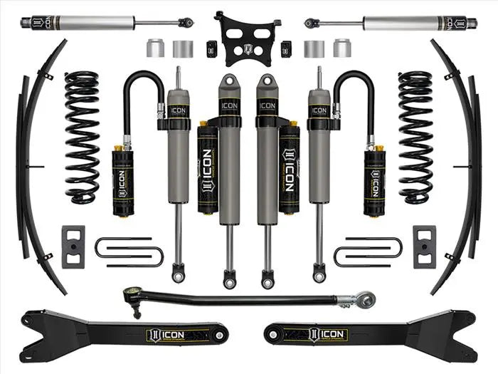 ICON 2023-2024 Ford F-250/F-350 Super Duty 4WD Diesel 2.5" Lift Stage 5 Suspension System w/ Radius Arms and Expansion Packs K62565RL. - TAMELESS PERFORMANCE