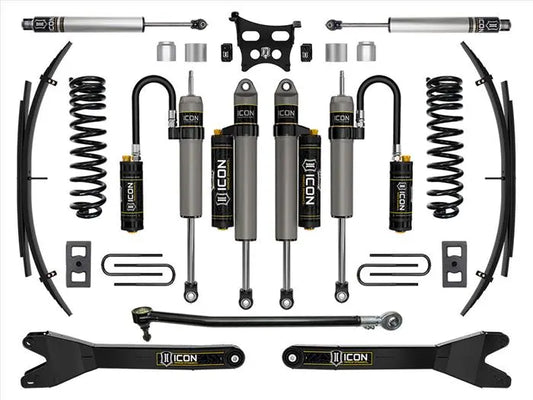 ICON 2023-2024 Ford F-250/F-350 Super Duty 4WD Diesel 2.5" Lift Stage 5 Suspension System w/ Radius Arms and Expansion Packs K62565RL. - TAMELESS PERFORMANCE