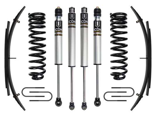 2008-2010 Ford F-250/F-350 Super Duty 4WD Diesel 2.5 Inch Lift Suspension System W/ Expansion Packs Icon Vehicle Dynamics Icon Vehicle Dynamics
