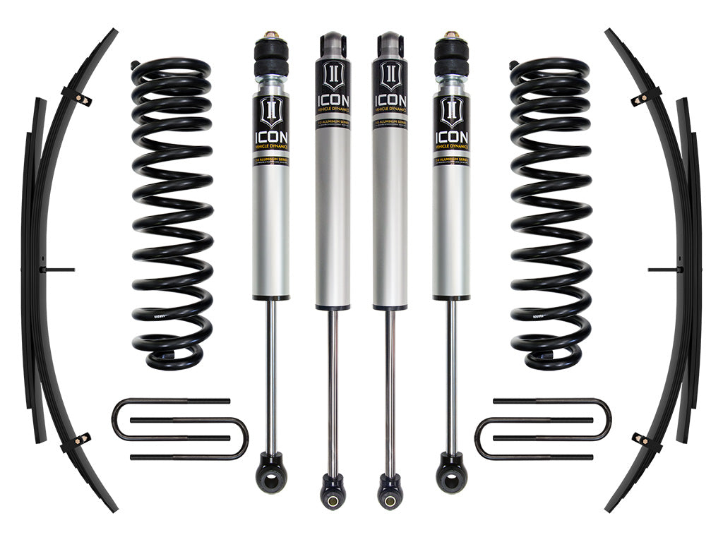 2011-2016 Ford F-250/F-350 Super Duty 4WD Diesel 2.5 Inch Lift Suspension System W/ Expansion Packs Icon Vehicle Dynamics Icon Vehicle Dynamics