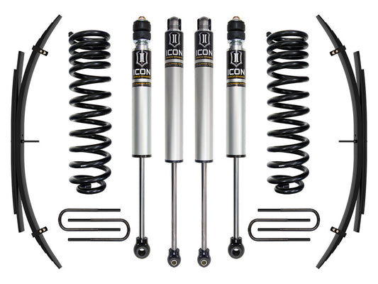 2011-2016 Ford F-250/F-350 Super Duty 4WD Diesel 2.5 Inch Lift Suspension System W/ Expansion Packs Icon Vehicle Dynamics Icon Vehicle Dynamics