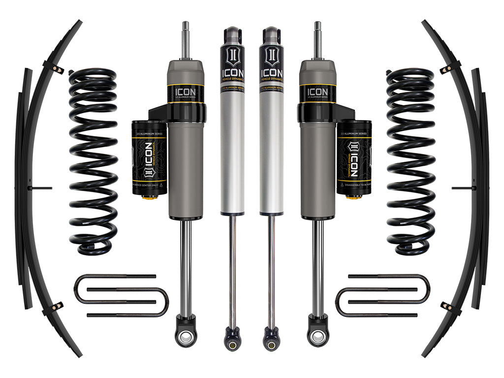 2011-2016 Ford F-250/F-350 Super Duty 4WD Diesel 2.5 Inch Lift Suspension System W/ Expansion Packs Icon Vehicle Dynamics Icon Vehicle Dynamics
