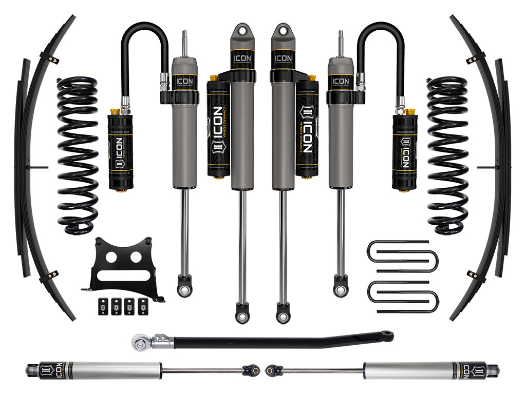 2011-2016 Ford F-250/F-350 Super Duty 4WD Diesel 2.5 Inch Lift Suspension System W/ Expansion Packs Icon Vehicle Dynamics Icon Vehicle Dynamics
