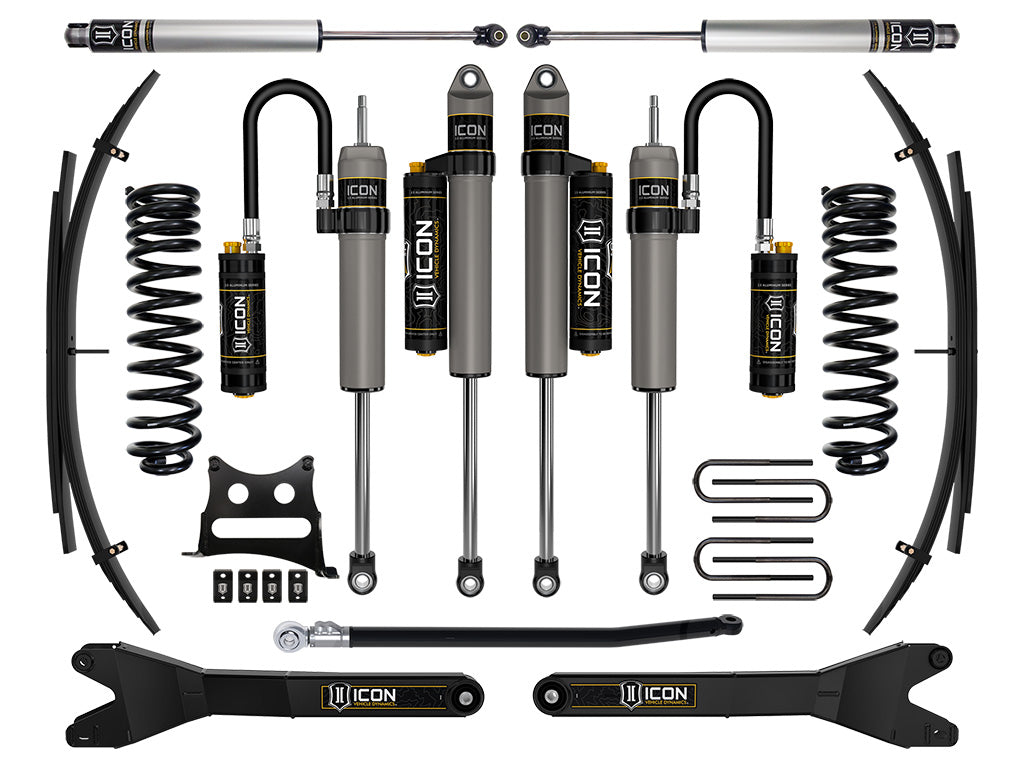 2011-2016 Ford F-250/F-350 Super Duty 4WD Diesel 2.5 Inch Lift Suspension System W/ Expansion Packs Icon Vehicle Dynamics Icon Vehicle Dynamics
