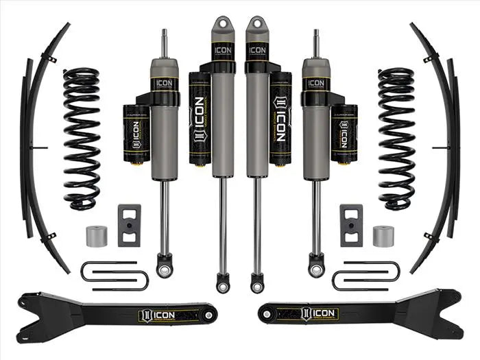 ICON 2023-2024 Ford F-250/F-350 Super Duty 4WD Gas 2.5" Lift Stage 2 Suspension System w/ Radius Arms and Expansion Packs K62592RL. - TAMELESS PERFORMANCE