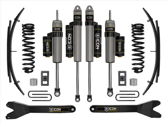 ICON 2023-2024 Ford F-250/F-350 Super Duty 4WD Gas 2.5" Lift Stage 2 Suspension System w/ Radius Arms and Expansion Packs K62592RL. - TAMELESS PERFORMANCE