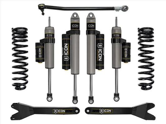 ICON 2023-2024 Ford F-250/F-350 Super Duty 4WD Gas 2.5" Lift Stage 3 Suspension System w/ Radius Arms K62593R. - TAMELESS PERFORMANCE