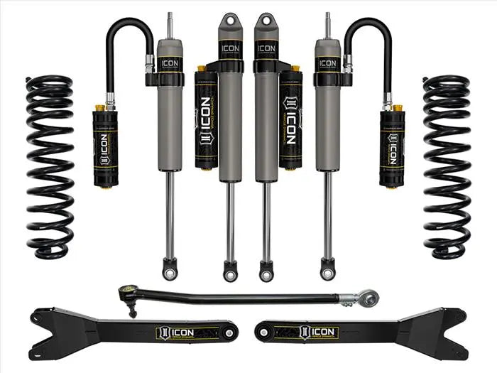 ICON 2023-2024 Ford F-250/F-350 Super Duty 4WD Gas 2.5" Lift Stage 4 Suspension System w/ Radius Arms K62594R. - TAMELESS PERFORMANCE