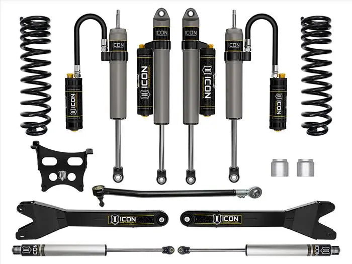 ICON 2023-2024 Ford F-250/F-350 Super Duty 4WD Gas 2.5" Lift Stage 5 Suspension System w/ Radius Arms K62595R. - TAMELESS PERFORMANCE