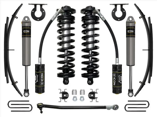 ICON 2017-2024 Ford F-250/F-350 Super Duty 4WD 2.5-3" Lift Stage 2 Coilover System w/ Expansion Packs K63142L. - TAMELESS PERFORMANCE