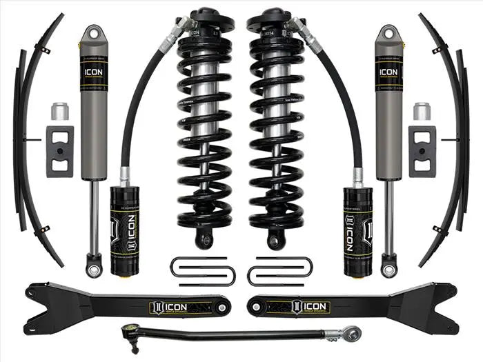 ICON 2023-2024 Ford F-250/F-350 Super Duty 4WD 2.5-3" Lift Stage 2 Coilover Conversion System w/ Radius Arms & Expansion Packs K63162RL. - TAMELESS PERFORMANCE