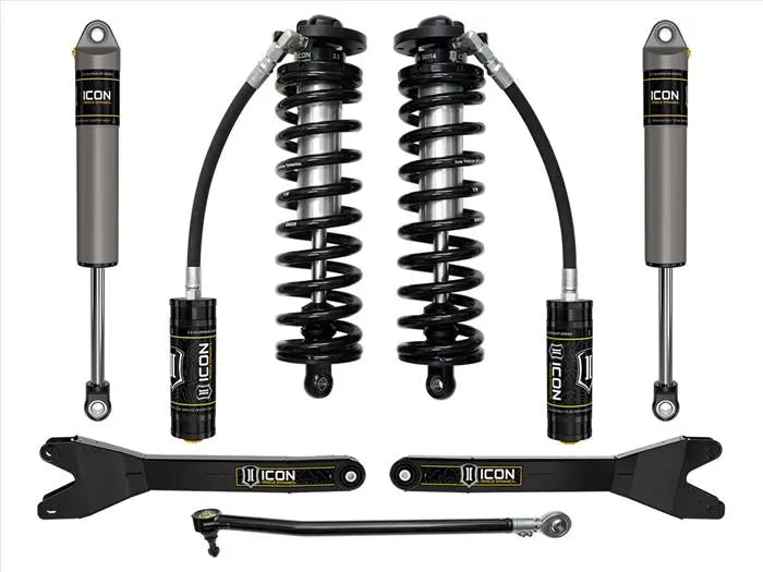 ICON 2023-2024 Ford F-250/F-350 Super Duty 4WD 2.5-3" Lift Stage 2 Coilover Conversion System w/ Radius ArmsK63162R. - TAMELESS PERFORMANCE