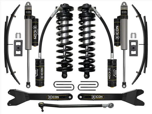 ICON 2023-2024 Ford F-250/F-350 Super Duty 4WD 2.5-3" Lift Stage 3 Coilover Conversion System w/ Radius Arms & Expansion Packs K63163RL. - TAMELESS PERFORMANCE