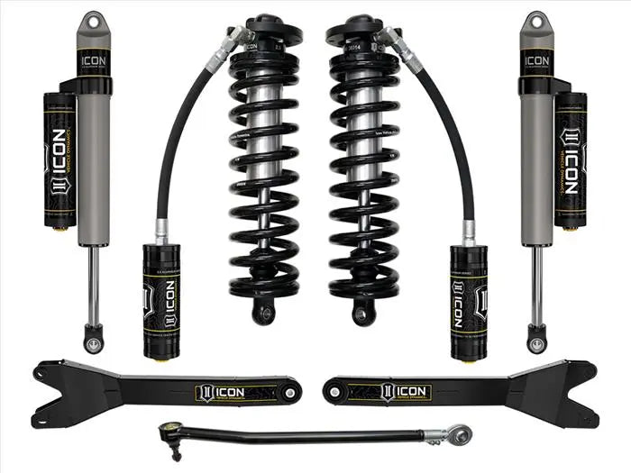 ICON 2023-2024 Ford F-250/F-350 Super Duty 4WD 2.5-3" Lift Stage 3 Coilover Conversion System w/ Radius Arms K63163R. - TAMELESS PERFORMANCE