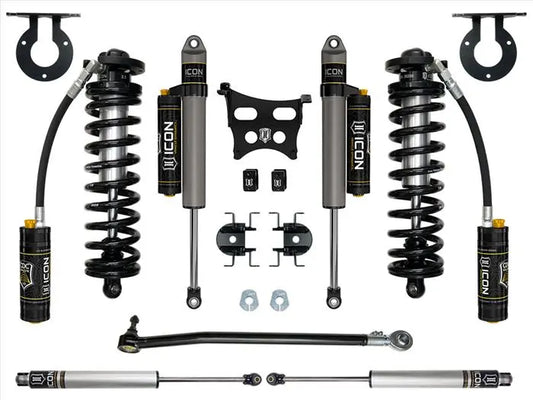 ICON 2023-2024 Ford F-250/F-350 Super Duty 4WD 2.5-3" Lift Stage 4 Coilover Conversion System K63164. - TAMELESS PERFORMANCE