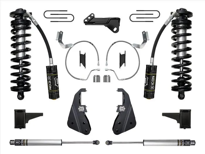 ICON 2023-2024 Ford F-250/F-350 Super Duty 4WD 4-5.5" Lift Stage 1 Coilover Conversion System K63171. - TAMELESS PERFORMANCE