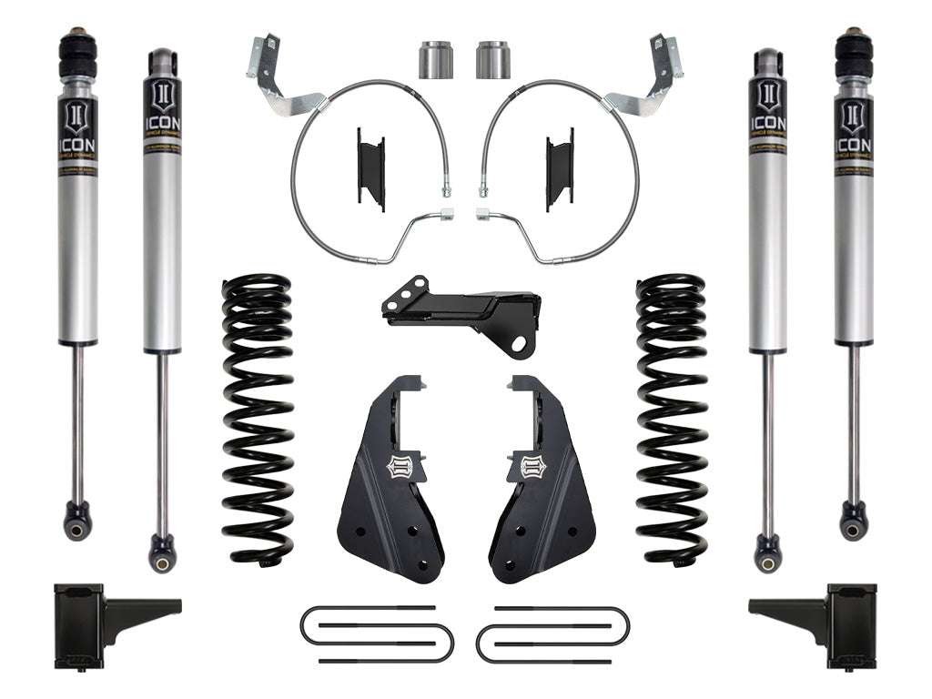 2023-2025 Ford F-250/F-350 Super Duty 4WD Gas 4.5 Inch Lift Suspension System Icon Vehicle Dynamics Icon Vehicle Dynamics