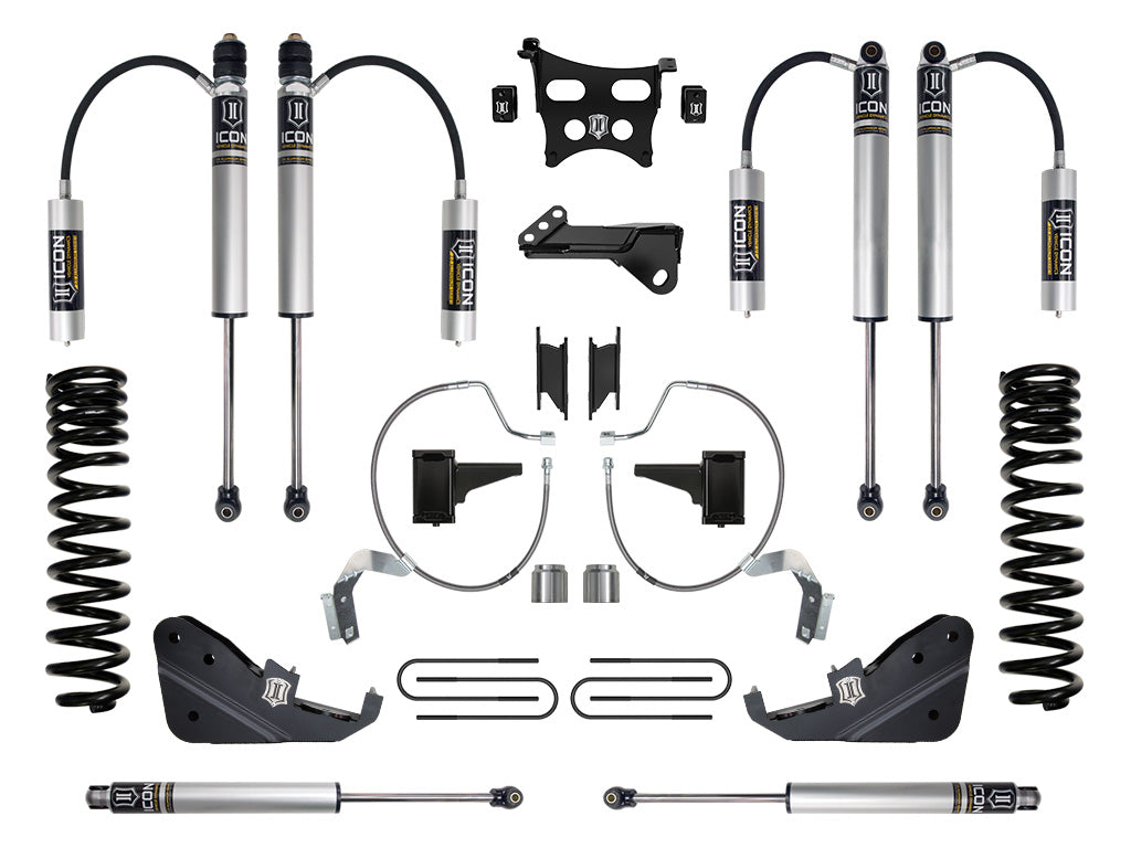 2023-2025 Ford F-250/F-350 Super Duty 4WD Gas 4.5 Inch Lift Suspension System Icon Vehicle Dynamics Icon Vehicle Dynamics