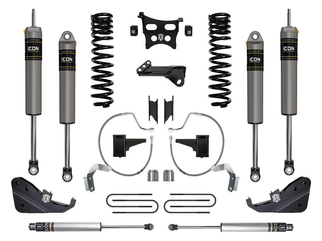 2023-2025 Ford F-250/F-350 Super Duty 4WD Gas 4.5 Inch Lift Suspension System Icon Vehicle Dynamics Icon Vehicle Dynamics