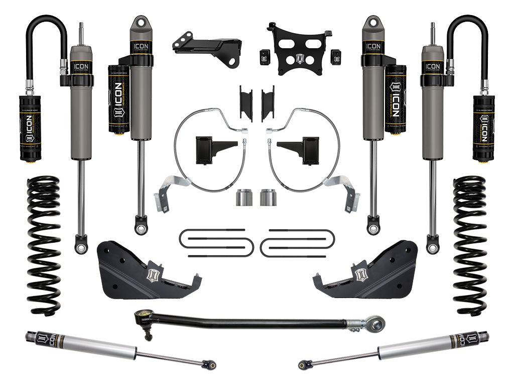 2023-2025 Ford F-250/F-350 Super Duty 4WD Gas 4.5 Inch Lift Suspension System Icon Vehicle Dynamics Icon Vehicle Dynamics