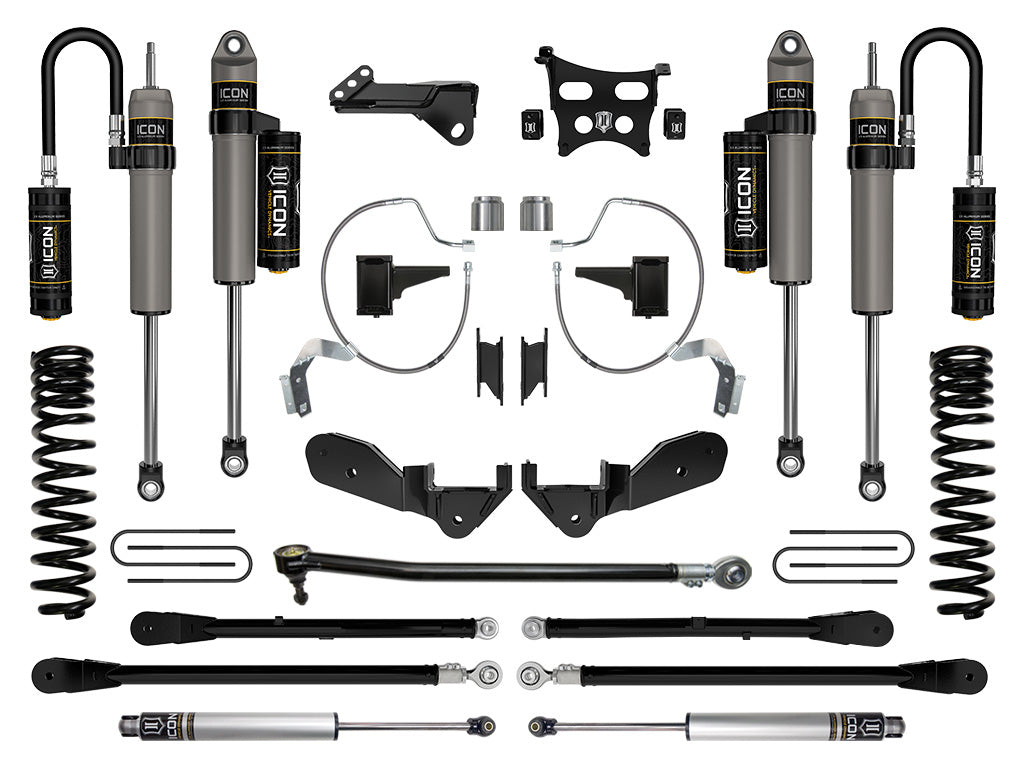 2023-2025 Ford F-250/F-350 Super Duty 4WD Gas 4.5 Inch Lift Suspension System Icon Vehicle Dynamics Icon Vehicle Dynamics