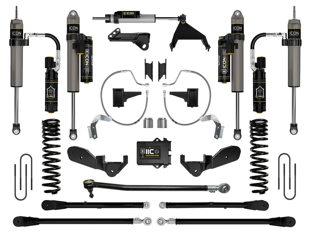 2023-2025 Ford F-250/F-350 Super Duty 4WD Gas 4.5 Inch Lift Suspension System Icon Vehicle Dynamics Icon Vehicle Dynamics
