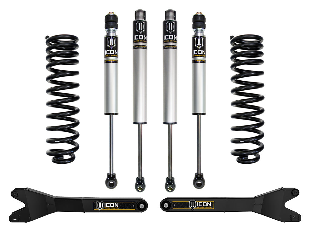 2023-2025 Ford F-250/F-350 Super Duty 4WD Diesel 2.5 Inch Lift Suspension System W/ Radius Arms Icon Vehicle Dynamics Icon Vehicle Dynamics