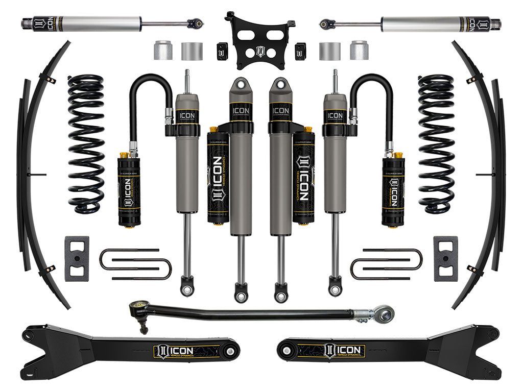 2023-2025 Ford F-250/F-350 Super Duty 4WD Diesel 2.5 Inch Lift Suspension System W/ Radius Arms Icon Vehicle Dynamics Icon Vehicle Dynamics