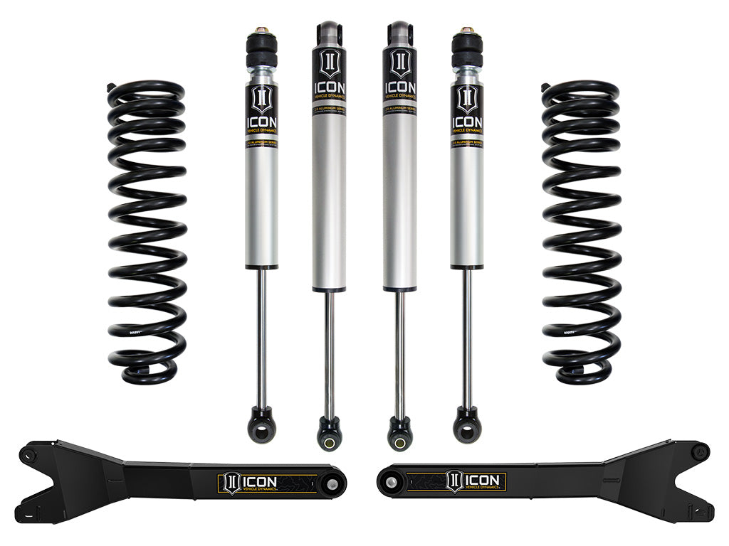 2023-2025 Ford F-250/F-350 Super Duty 4WD Gas 2.5 Inch Lift Suspension System W/ Radius Arms Icon Vehicle Dynamics Icon Vehicle Dynamics