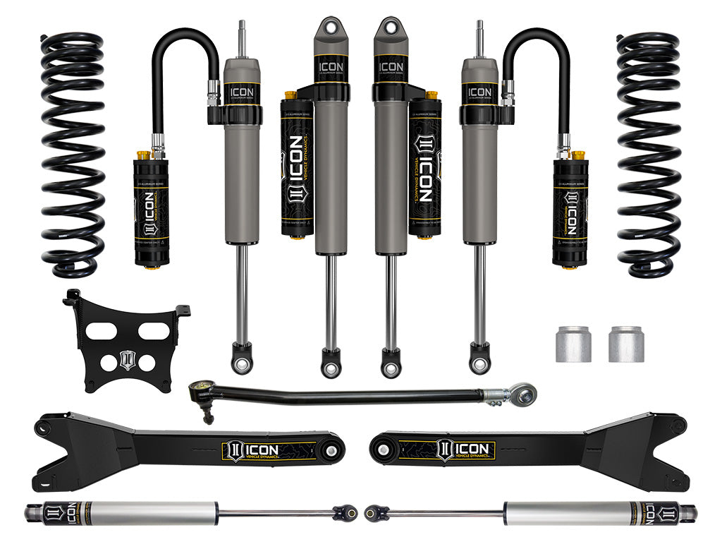 2023-2025 Ford F-250/F-350 Super Duty 4WD Gas 2.5 Inch Lift Suspension System W/ Radius Arms Icon Vehicle Dynamics Icon Vehicle Dynamics