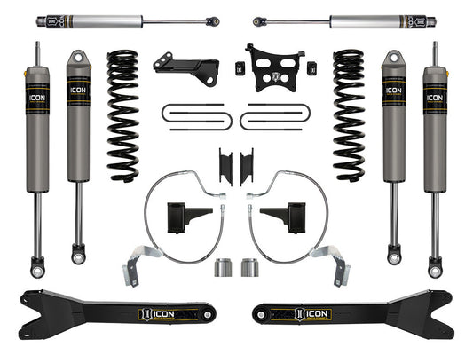 2023-2025 Ford F-250/F-350 Super Duty 4WD Diesel 4.5 Inch Lift Suspension System W/ Radius Arms Icon Vehicle Dynamics Icon Vehicle Dynamics