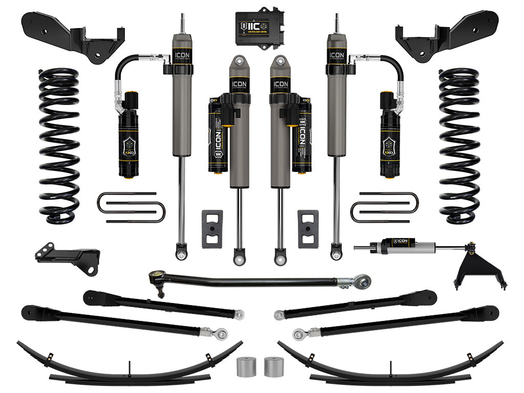 2023-2025 Ford F-250/F-350 Super Duty 4WD Gas 2.5 Inch Lift Suspension System W/ 4-Link Icon Vehicle Dynamics Icon Vehicle Dynamics