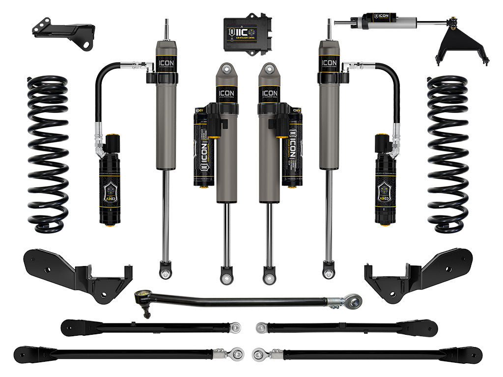 2023-2025 Ford F-250/F-350 Super Duty 4WD Gas 2.5 Inch Lift Suspension System W/ 4-Link Icon Vehicle Dynamics Icon Vehicle Dynamics