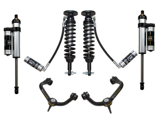 2014 Ford F150 4WD 1.75-2.63 Inch Suspension System W Billet UCA Icon Vehicle Dynamics Icon Vehicle Dynamics