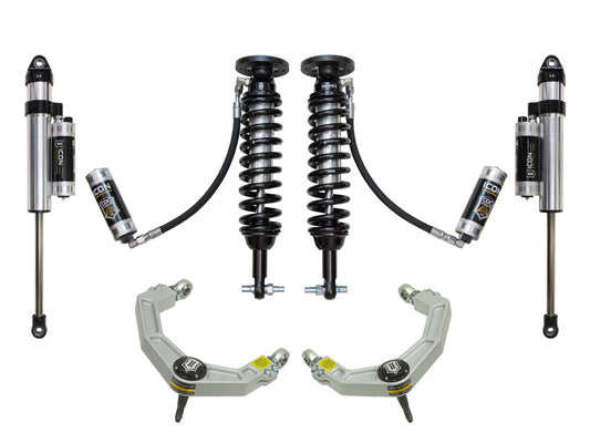 2014 Ford F150 2WD 1.75-2.63 Inch Suspension System W Billet UCA Icon Vehicle Dynamics Icon Vehicle Dynamics