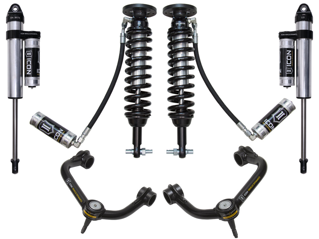 2015-2020 Ford F150 2WD 1.75-3 Inch Suspension System W Billet UCA Icon Vehicle Dynamics Icon Vehicle Dynamics