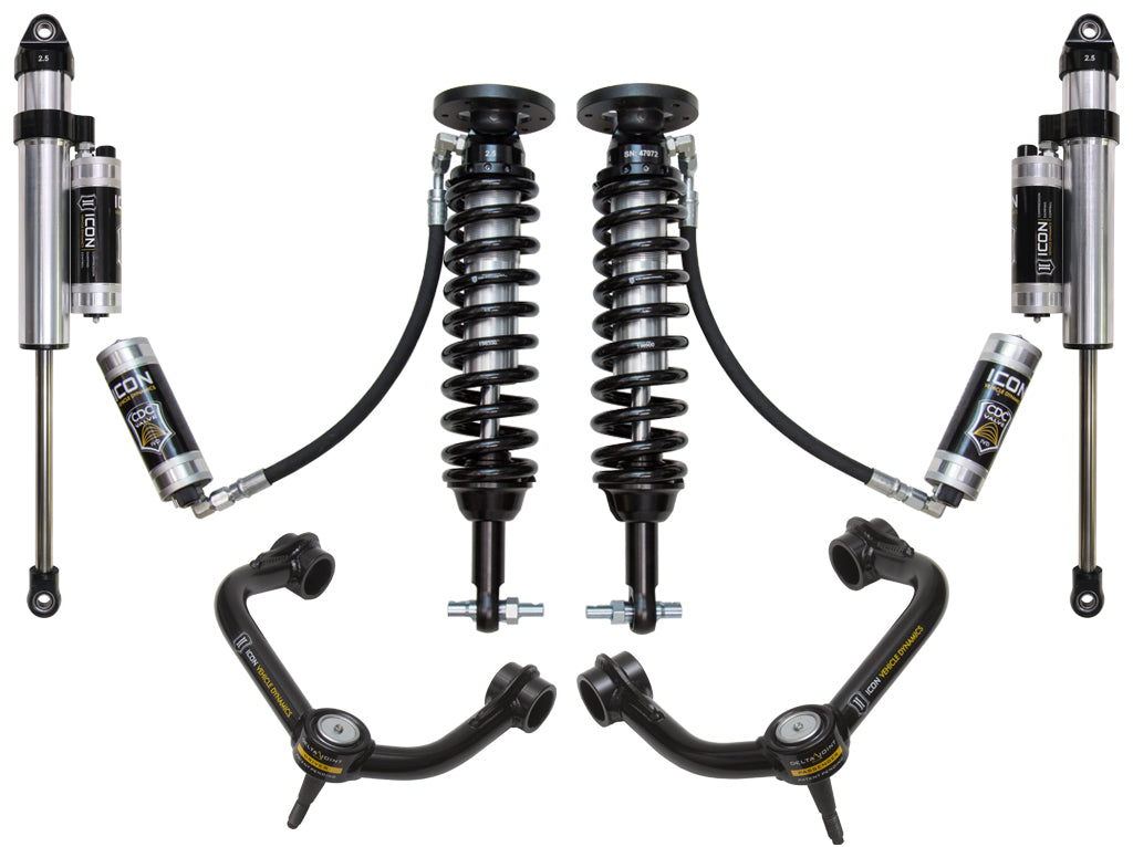 2015-2020 Ford F150 2WD 1.75-3 Inch Suspension System W Billet UCA Icon Vehicle Dynamics Icon Vehicle Dynamics