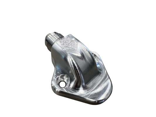 Kingspeed Billet Fuel Pump Blockoff Plate W/ -10AN Male Fitting Kingspeed LLC