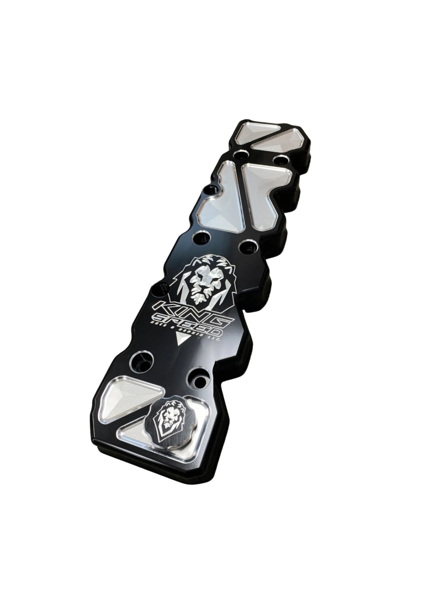 Kingspeed Billet Valve Cover 03-05 Cummins Anodized Black Kingspeed LLC