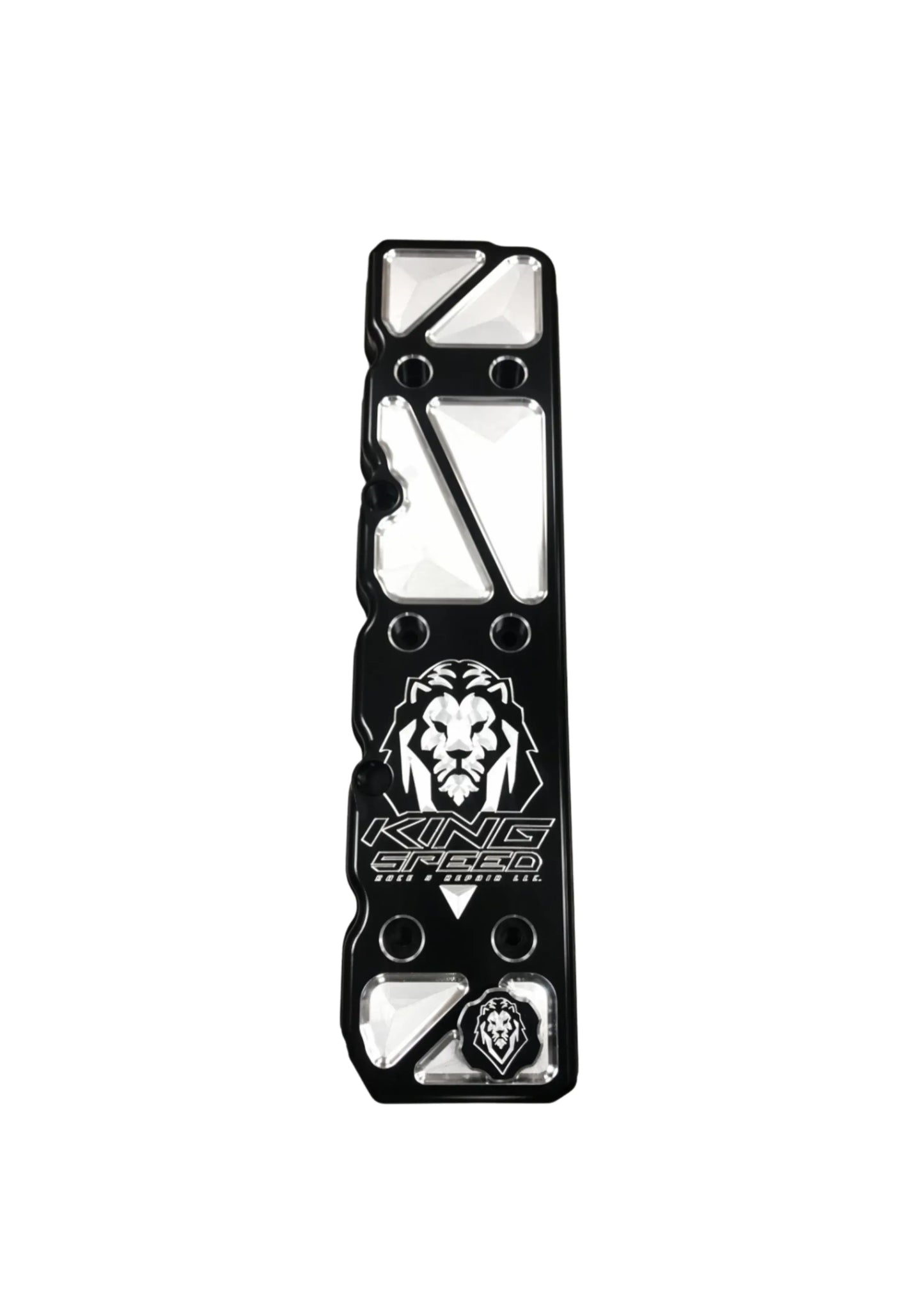 Kingspeed Billet Valve Cover 06+ Cummins Anodized Black Kingspeed LLC